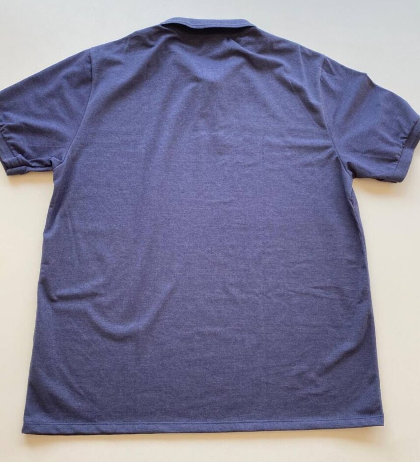 Camiseta Polo Ogochi Plus Essencial Malha Azul Escuro 2004 - Fernanda Ramos Store