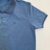 Camiseta Polo Ogochi Casual Slim Piquet Azul Outono 4218 - Fernanda Ramos Store