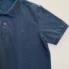 Camiseta Polo Ogochi Casual Slim Piquet Azul Petróleo 4324 - Fernanda Ramos Store