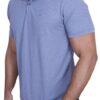 Camiseta Polo Ogochi Casual Slim Piquet Azul Rei 0011 - Fernanda Ramos Store