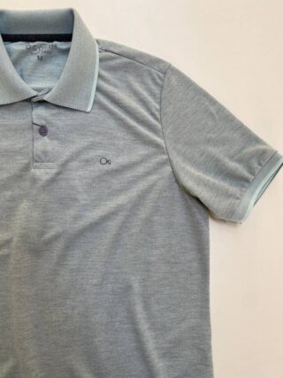 Camiseta Polo Ogochi Concept Slim Piquet Verde Menta 4807 - Fernanda Ramos Store