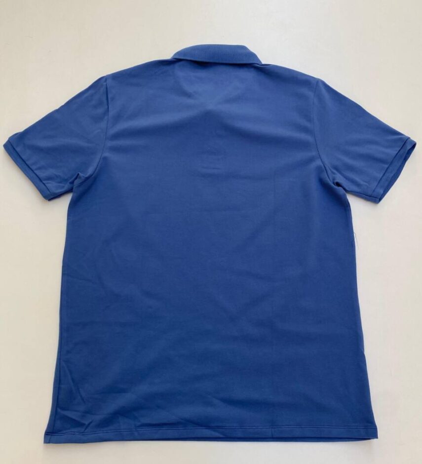 Camiseta Polo Ogochi Essencial Slim Ptl Azul Jacinto 4042 - Fernanda Ramos Store