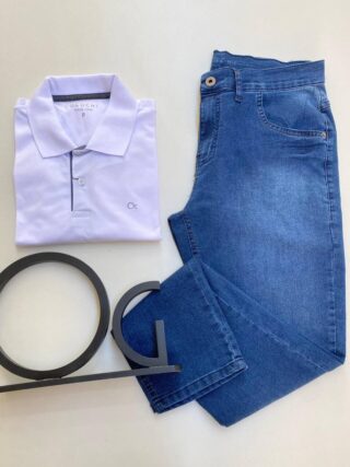 Camiseta Polo Ogochi Essencial Slim Ptl Branca 0001 - Fernanda Ramos Store