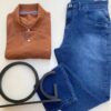 Camiseta Polo Ogochi Essencial Slim Ptl Chocolate 1220 - Fernanda Ramos Store