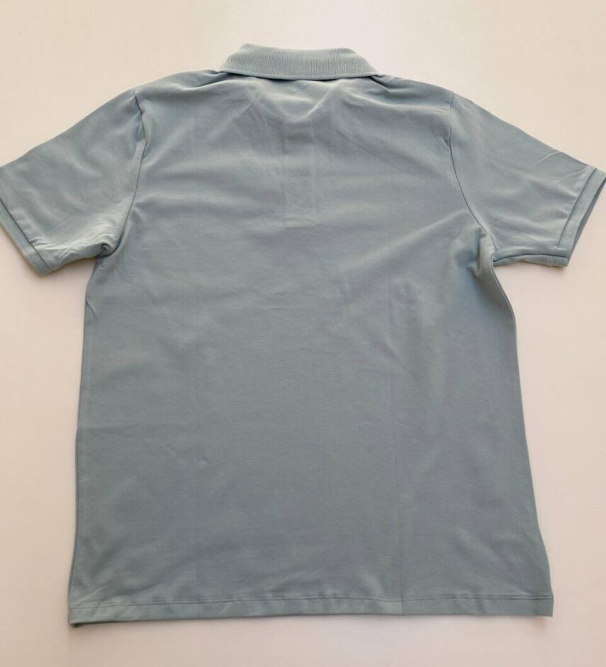 Camiseta Polo Ogochi Essencial Slim Ptl Verde Água 4706 - Fernanda Ramos Store