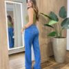 Regata Feminina Canelada Nanci Gola Alta Verde - Fernanda Ramos Store