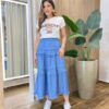 T-shirt Feminina Manga Curta Estampada Einsicht Off White - Fernanda Ramos Store