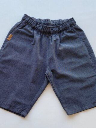 Bermuda Masculina Casual Color com Elástico Cinza - Fernanda Ramos Store