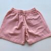 Bermuda Masculina Casual Curta Linho com Bolsos Rosa - Fernanda Ramos Store