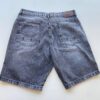 Bermuda Masculina Jeans Detalhe Destroyed Preto Estonado - Fernanda Ramos Store