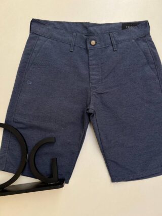 Bermuda Masculina Ogochi Casual Color Azul 0004 - Fernanda Ramos Store