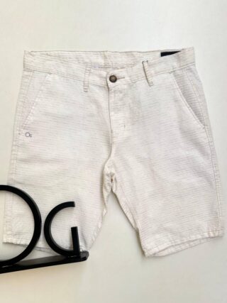 Bermuda Masculina Ogochi Casual Bolso Faca Off White 0003 - Fernanda Ramos Store