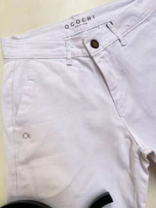 Bermuda Masculina Ogochi Essencial Color Branca 0001 - Fernanda Ramos Store