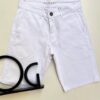 Bermuda Masculina Ogochi Essencial Color Branca 0001 - Fernanda Ramos Store