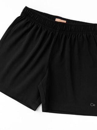 Bermuda Masculina Tactel Boxer Essencial  Preta K02566 - Fernanda Ramos Store