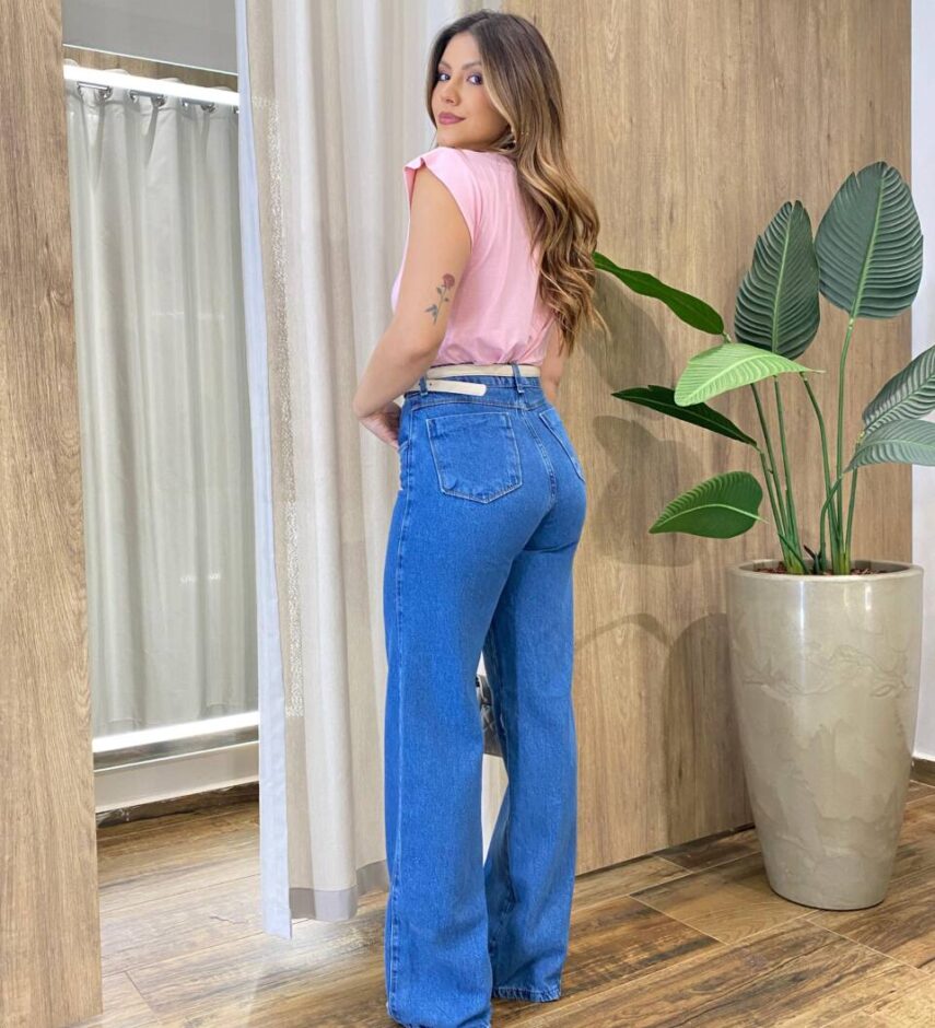 Blusa Feminina Tee Muscle Aurora Rosa Bebê - Fernanda Ramos Store