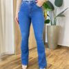 Calça Feminina Flare Cintura Alta Jeans 016803 - Fernanda Ramos Store