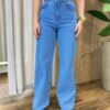 Calça Feminina Wide Leg Jeans Médio 927C - Fernanda Ramos Store