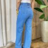 Calça Feminina Wide Leg Jeans Médio 927C - Fernanda Ramos Store