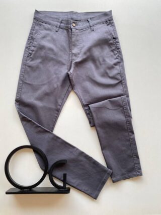 Calça Jeans Masculina Ogochi Slim Color Cinza 0154 - Fernanda Ramos Store