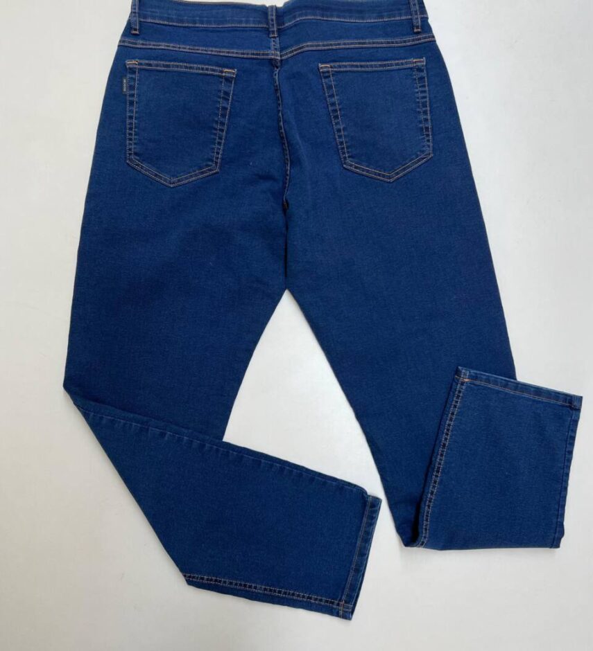 Calça Jeans Masculina Ogochi Trad Escura com Detalhes - Fernanda Ramos Store