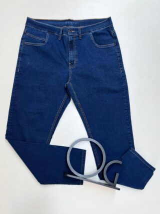 Calça Jeans Masculina Ogochi Trad Escura com Detalhes - Fernanda Ramos Store