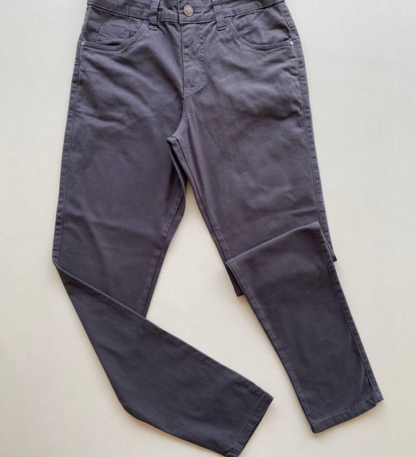 Calça Jeans Masculina Slim Cinza Escuro 85245 - Fernanda Ramos Store