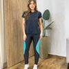 Calça Legging Feminina Fitness com Detalhe Verde - Fernanda Ramos Store