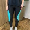 Calça Legging Feminina Fitness com Detalhe Verde - Fernanda Ramos Store