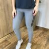 Calça Legging Feminina Fitness Detalhe Lateral Preto - Fernanda Ramos Store