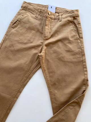 Calça Masculina com Bolso Faca Caramelo 85257 - Fernanda Ramos Store