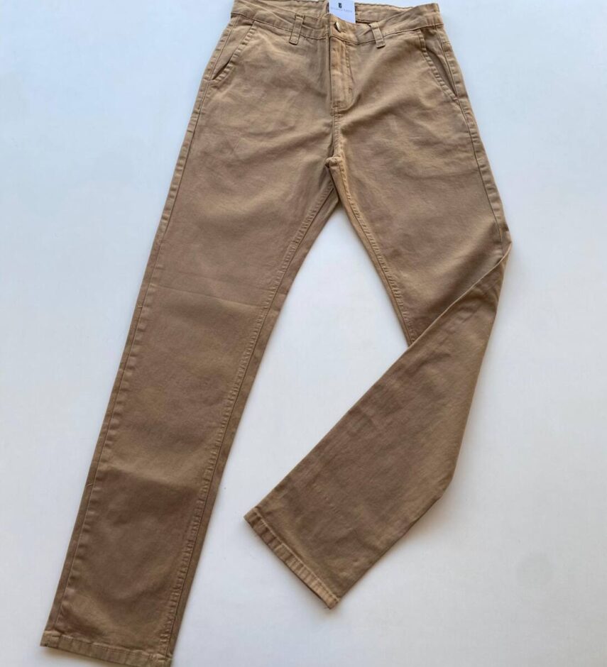 Calça Masculina com Bolso Faca Caramelo 85257 - Fernanda Ramos Store