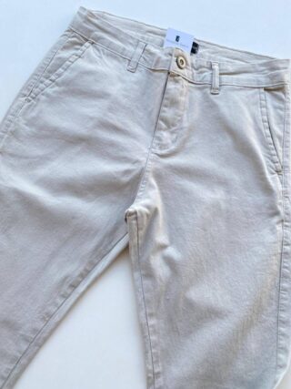 Calça Masculina Esporte Fino com Bolsos Nude - Fernanda Ramos Store