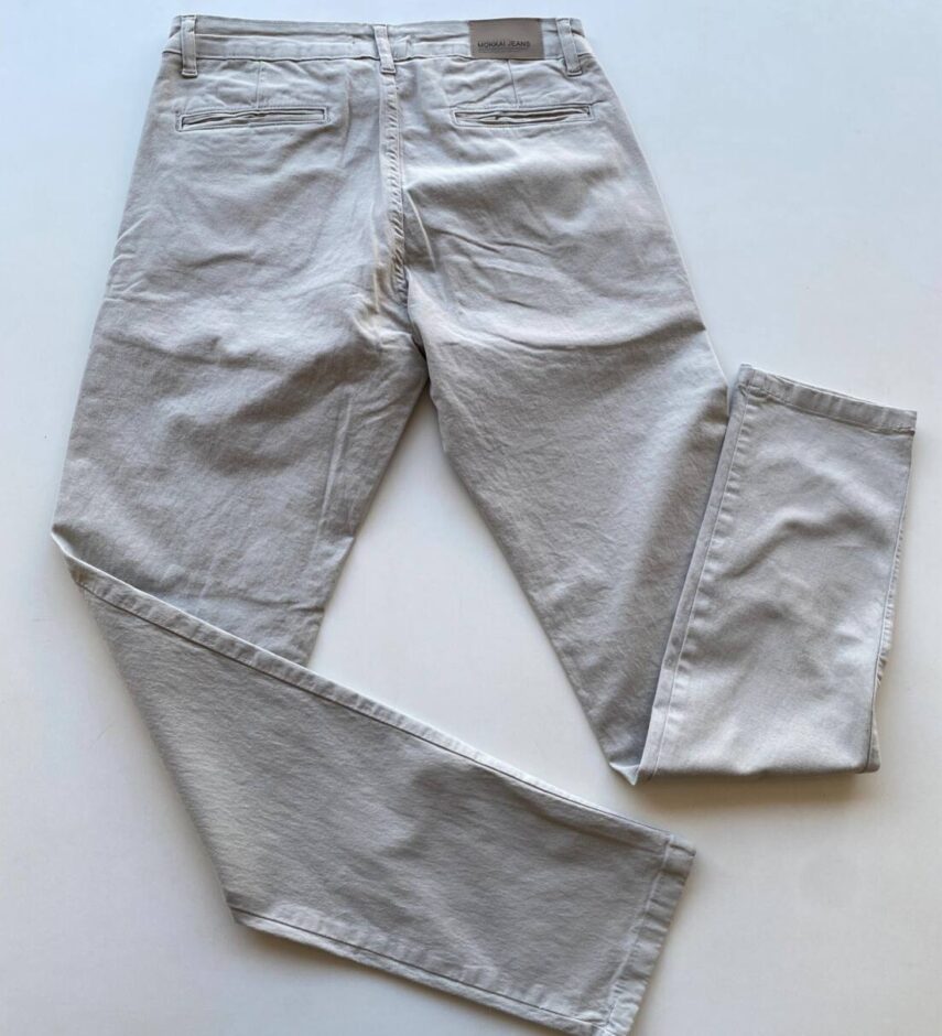 Calça Masculina Esporte Fino com Bolsos Nude - Fernanda Ramos Store