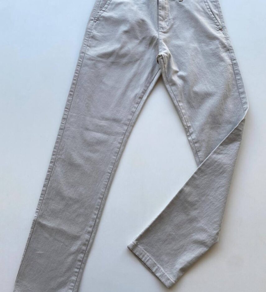 Calça Masculina Esporte Fino com Bolsos Nude - Fernanda Ramos Store