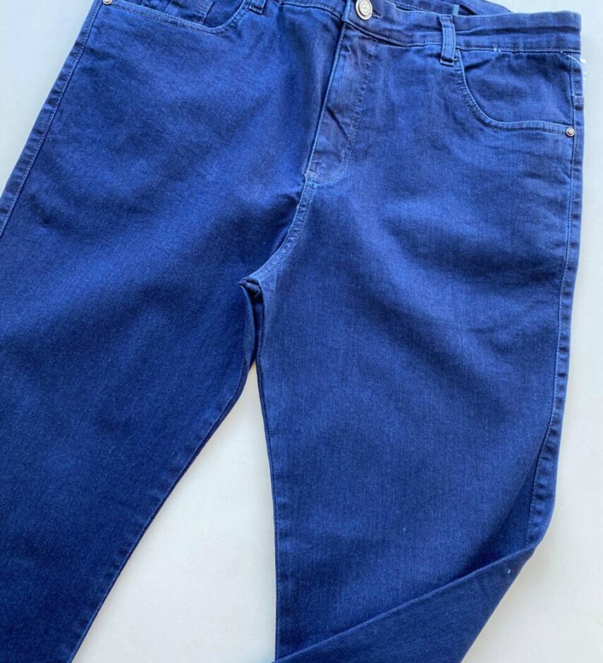 Calça Masculina Jeans Escuro Plus Especial 97052 - Fernanda Ramos Store