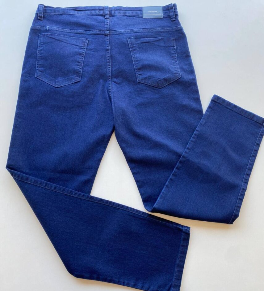 Calça Masculina Jeans Escuro Plus Especial 97052 - Fernanda Ramos Store