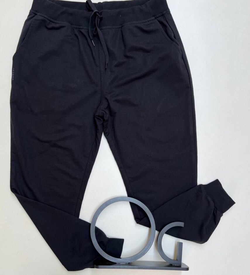 Calça Masculina Ogochi Essencial Jogger Helanca Preta 0005 - Fernanda Ramos Store