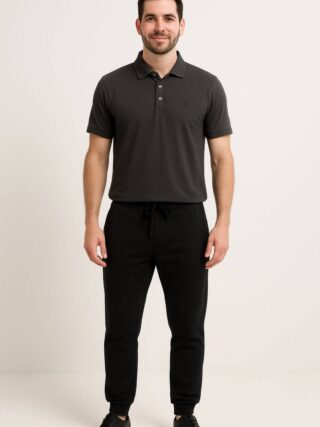 Calça Masculina Ogochi Essencial Jogger Moletom Preto 0098 - Fernanda Ramos Store