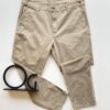 Calça Masculina Ogochi Plus Essencial Color com Bolso Caqui - Fernanda Ramos Store