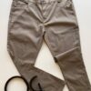 Calça Masculina Ogochi Plus Essencial Slim Color Bege Acinzentado - Fernanda Ramos Store