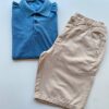 Camiseta Polo Ogochi Concept Slim Piquet Azul 4610 - Fernanda Ramos Store
