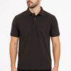 Camiseta Polo Ogochi Essencial Slim Cinza Escuro 3900 - Fernanda Ramos Store