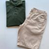 Camiseta Polo Ogochi Essencial Slim Pl 0417 Verde Escuro - Fernanda Ramos Store