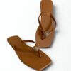 Chinelo Feminino Baal Strass Chocolate - Fernanda Ramos Store