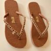 Chinelo Feminino Canoa Quebrada Santa Lolla Terra - Fernanda Ramos Store
