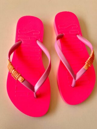 Chinelo Feminino Injetado Pvc Santa Lolla Bright Pink - Fernanda Ramos Store