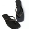 Chinelo Feminino Diamond Preto - Fernanda Ramos Store