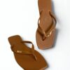 Chinelo Feminino Signature Chocolate - Fernanda Ramos Store