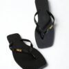 Chinelo Feminino Signature Preto - Fernanda Ramos Store